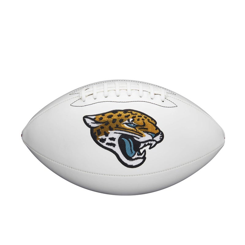 WILSON NFL Live Signature Autograph Football - Official Size, Jacksonville Jaguars - Image 1